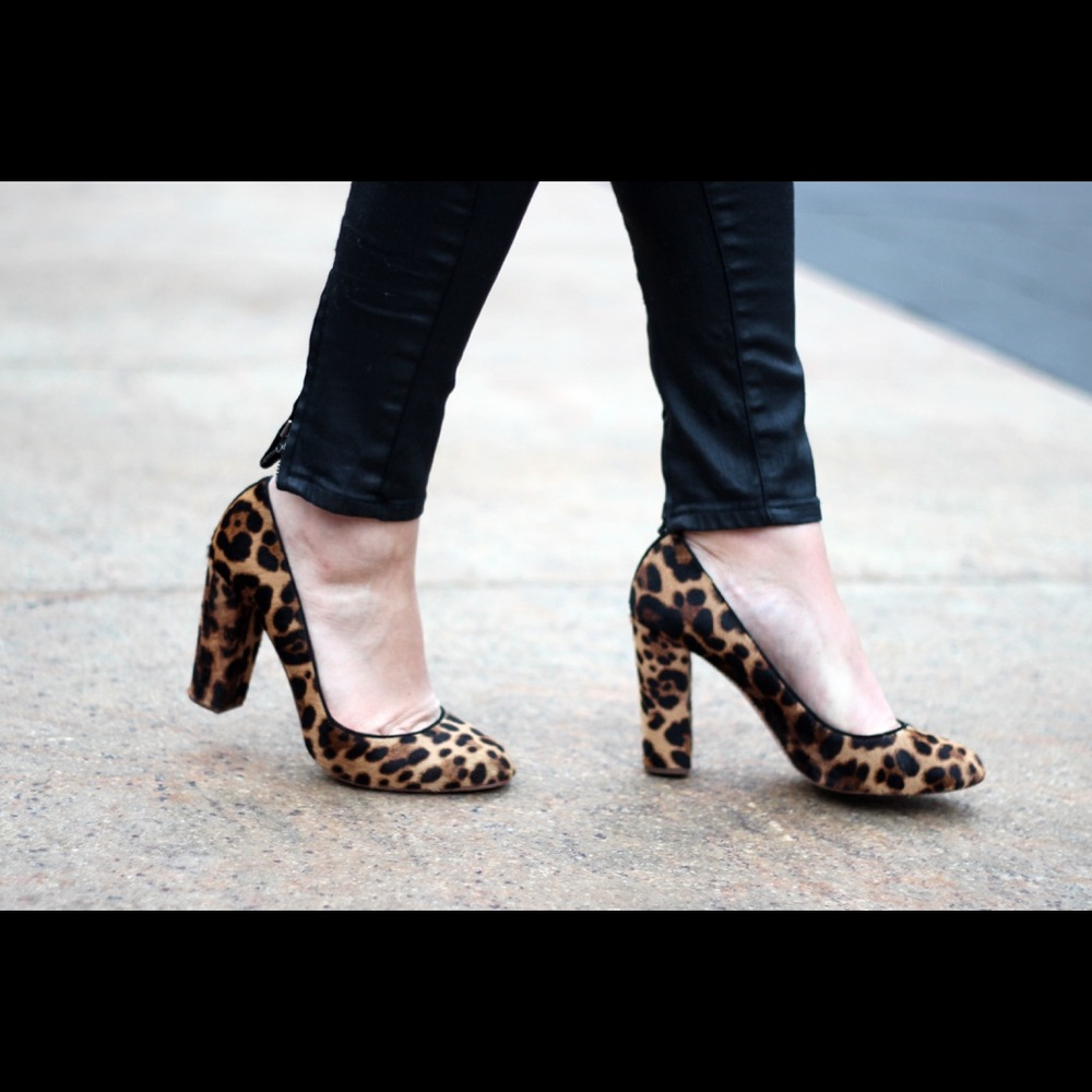 J.Crew Collection Calf Hair Pump